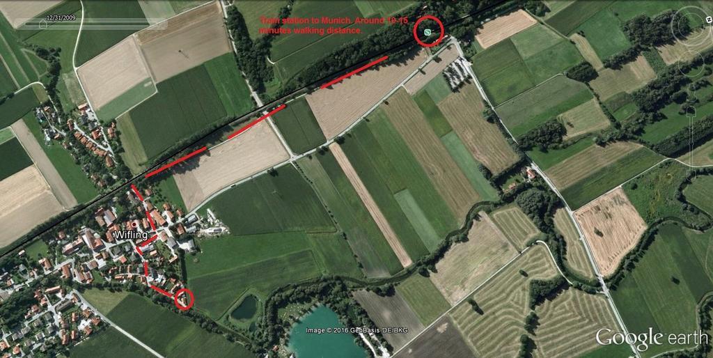 Wiflinger Graben Einfamilienhaus Villa Wörth Kültér fotó